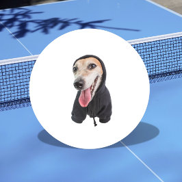 あなたの愛犬の写真が入った面白いオリジナルグッズ 卓球ボール