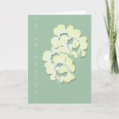 あなたの感動的な考えること挨拶状 カード (正面)