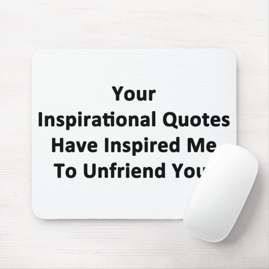 あなたの感動的引用文 マウスパッド (マウス)