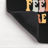 あなたの感覚は有効なかわいいレトロメンタルヘルスA マウスパッド (コーナー)