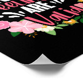 あなたの感覚は有効なメンタルヘルスの人々 ポスター (角)