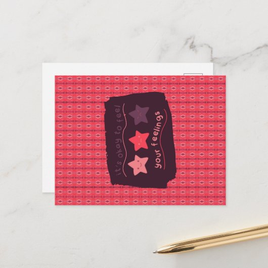 あなたの感覚感じは垂直の弦で大丈夫 ポストカード (正面/裏面インサイチュ)