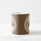 あなたの慈悲のイエス・キリスト神のIの信頼! 信仰的なギア コーヒーマグカップ (中央)