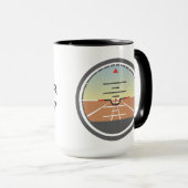 あなたの態度はいかにありますか。 マグカップ (正面右)