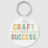 "あなたの成功を形作れ" キーホルダー (裏面)