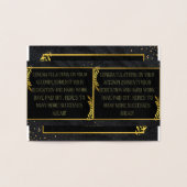 あなたの成功を祝おう 箔カード (内部)