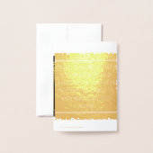 あなたの成功を祝おう 箔カード (裏面封筒付き)