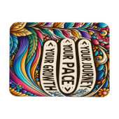 あなたの成長のペース マグネット (横)