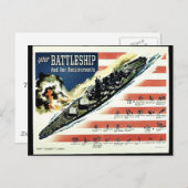 あなたの戦艦 ポストカード (正面/裏面)
