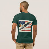 あなたの戦艦 Tシャツ (裏面フル)