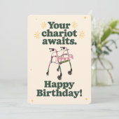 あなたの戦車は古いおもしろい誕生日を待つ シーズンカード (スタンド正面)