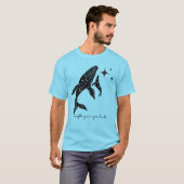 "あなたの手の中の宇宙" Tシャツ (正面フル)