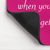 あなたの手はmousepadに合いました マウスパッド (コーナー)