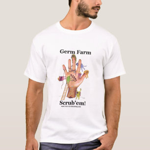 あなたの手を洗浄して下さい Tシャツ
