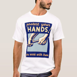あなたの手を1936 WPA保護して下さい Tシャツ