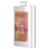 あなたの才能を世界に共有させる フラスク (左)