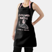 あなたの投票は選挙の政治ピンク印刷に問題 エプロン (インサイチュ)