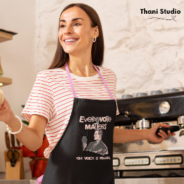 あなたの投票は選挙の政治ピンク印刷に問題 エプロン