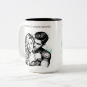 あなたの抱擁 ツートーンマグカップ (正面左)