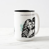 あなたの抱擁 ツートーンマグカップ (正面右)