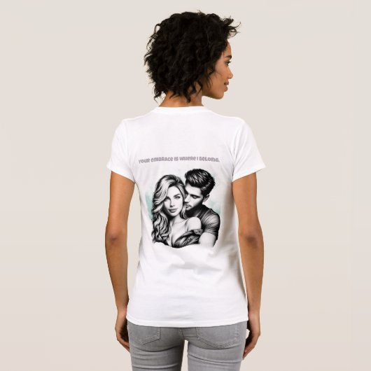 あなたの抱擁 Tシャツ (裏面フル)