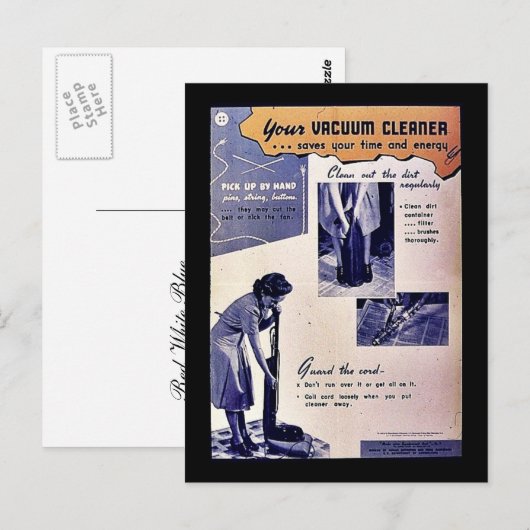 あなたの掃除機 ポストカード (正面/裏面)