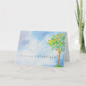 あなたの採用のお祝い カード (正面)