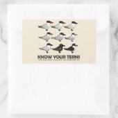 あなたの提灯を知る 長方形シール (バッグ)