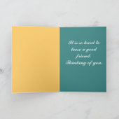 あなたの損失のために申し訳なく、悔やみや弔慰2つの悲しい馬 カード (内部)