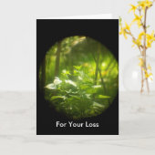 あなたの損失のためのSympathカード カード (黄色い花)