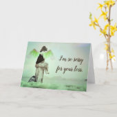 あなたの損失、ライム病サポートカードのために残念 カード (黄色い花)