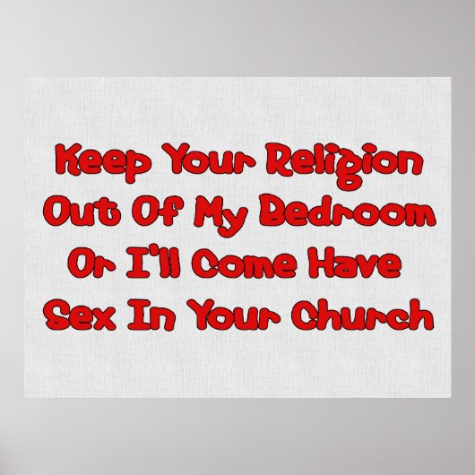 あなたの教会で交配 ポスター (正面)