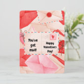 あなたの教室にぴったりのバレンタインデーの写真 シーズンカード (スタンド正面)