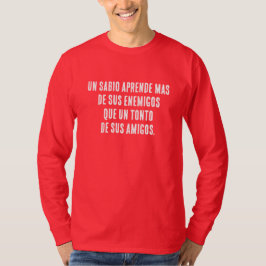 あなたの敵を呪いだと思うのはやめましょう Tシャツ