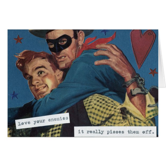 あなたの敵を愛して下さい (正面横)