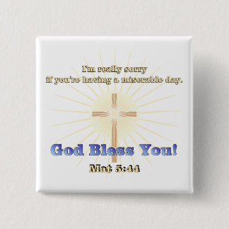 あなたの敵ボタンを愛して下さい 缶バッジ