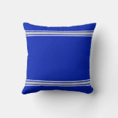 あなたの文字および色のフットボールの装飾用クッション クッション (裏面)