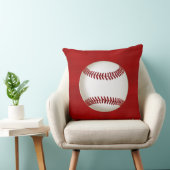 あなたの文字が付いているパーソナライズな野球の装飾用クッション クッション (椅子)