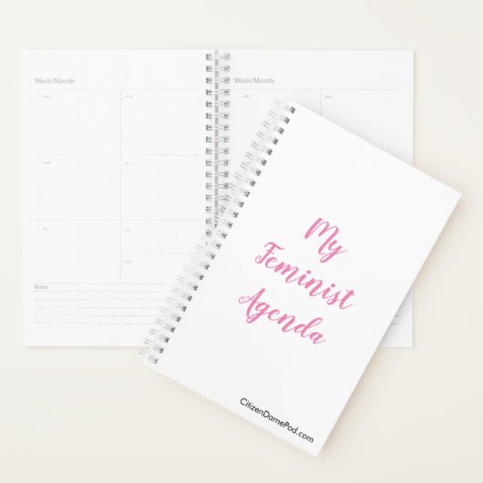 あなたの文字通りのフェミニストの課題 プランナー手帳 (ディスプレー)