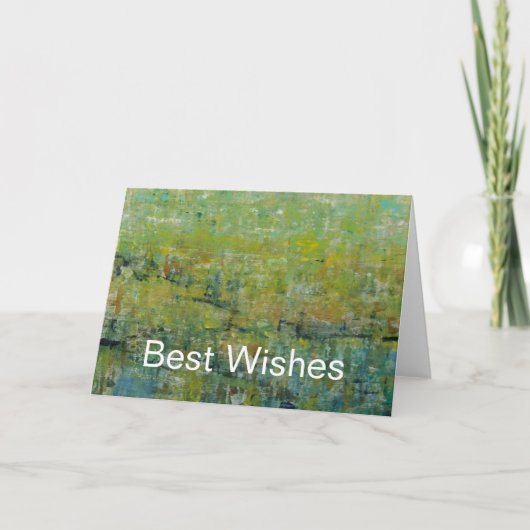 あなたの文字|富裕な分野IIを加えて下さい カード (正面)