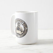 あなたの文法を黙って直しています コーヒーマグカップ (正面左)