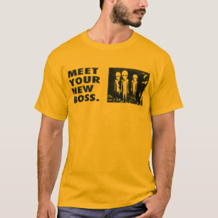 あなたの新しいボスに会って下さい Tシャツ