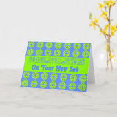 あなたの新しい仕事のお祝い カード (黄色い花)