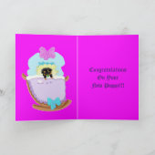 あなたの新しい子犬のお祝い カード (内部)