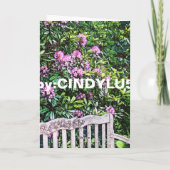 あなたの新しい家を賛美して下さい カード (裏面)