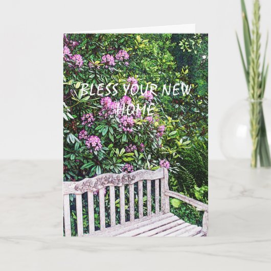 あなたの新しい家を賛美して下さい カード (正面)