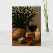 あなたの新しい家、引っ越し祝いパーティー賛美ズ 箔グリーティングカード (正面)