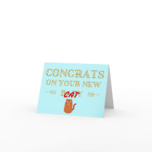 あなたの新しいb猫のおめでとう!