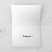 あなたの新年がスープえーあることを望んで下さい! カード (内部)