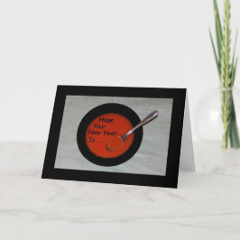 あなたの新年がスープえーあることを望んで下さい! カード